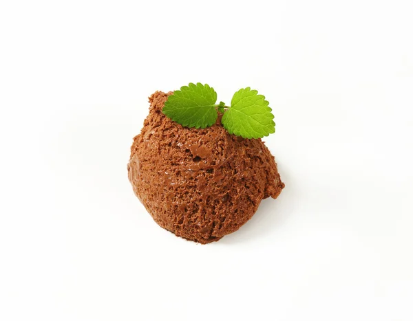 Çikolata mousse (Mousse au chocolat) — Stok fotoğraf