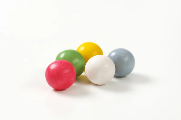 Žluté candy míče — Stock fotografie