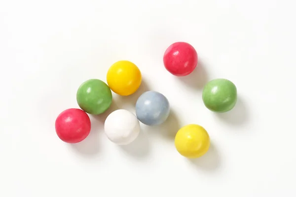 Boules de bonbons jaunes — Photo