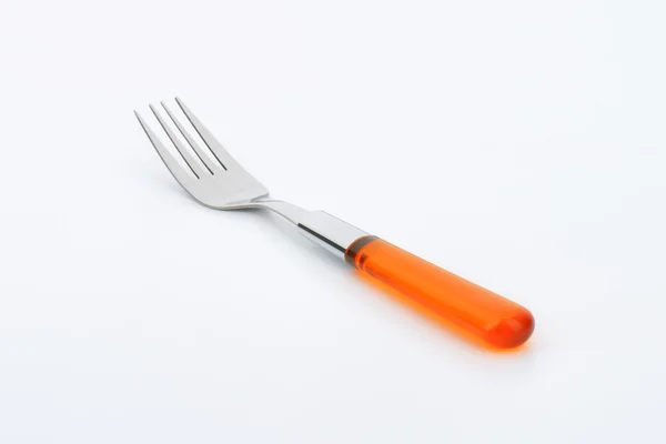 Plastic handle fork — Stock Photo, Image