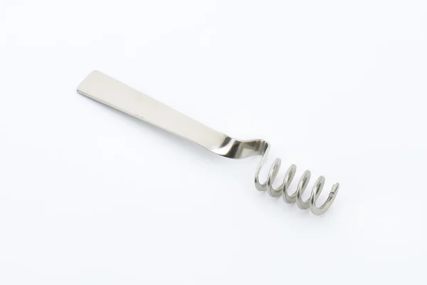 Metal honey dipper — Stock Photo, Image