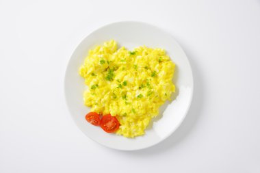 tabak pişmiş yumurta