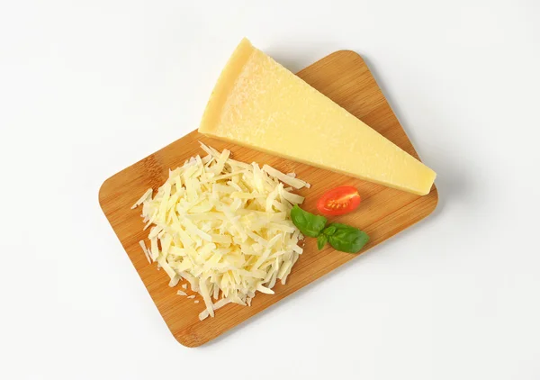 Grated parmesan cheese — Stock Photo, Image