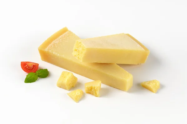 Parmezaanse kaas wiggen — Stockfoto
