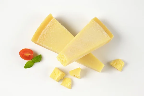 帕玛森奶酪楔 — 图库照片