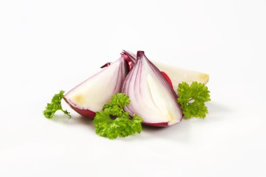 Kırmızı soğan çeyrek