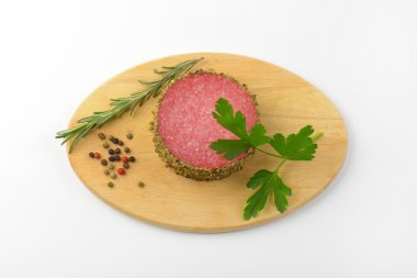 biber kaplı salam