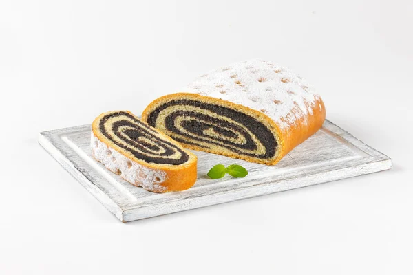 Poppy seed roll — Stock Photo, Image