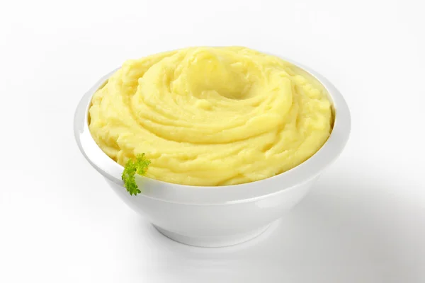 Bowl of mashed potatoes — Stock Photo, Image