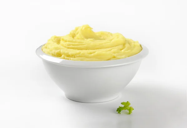 Bowl of mashed potatoes — Stock Photo, Image