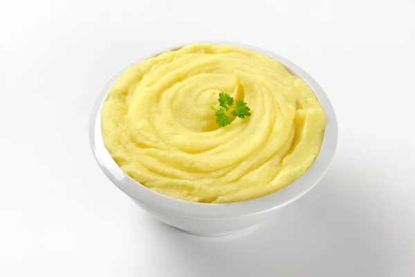 Bowl of mashed potatoes — Stock Photo, Image