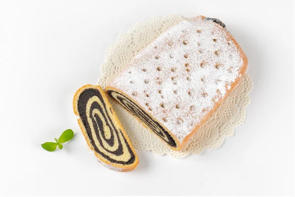 Poppy seed roll — Stock Photo, Image