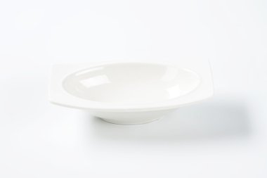Dikdörtgen kenarlı derin oval tabak