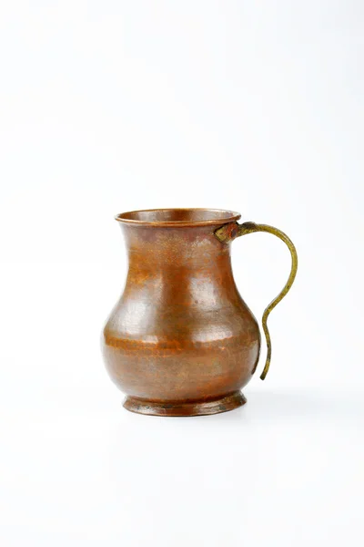 Vintage copper pitcher — Stock Photo, Image
