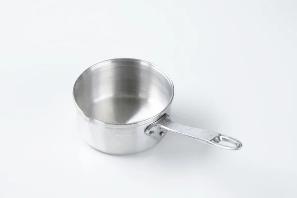 Saucepan with pouring spout — Stock Photo, Image