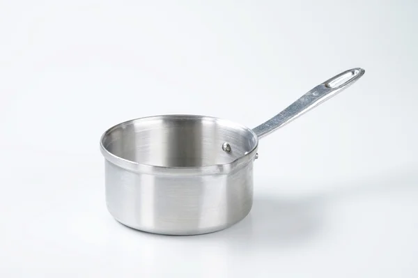 Saucepan with pouring spout — Stock Photo, Image