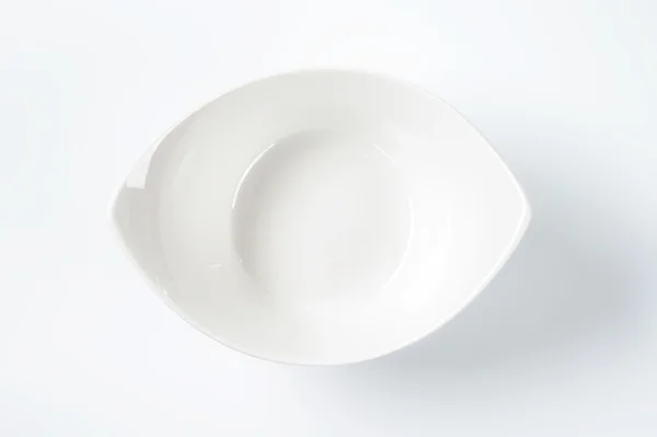Mangkuk putih modern yang dalam — Stok Foto