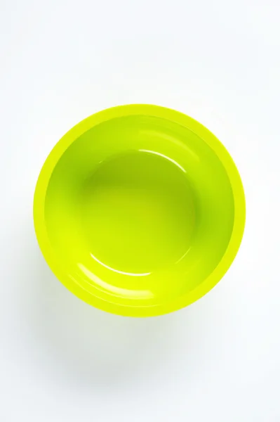 Ярко-зеленая чаша — стоковое фото