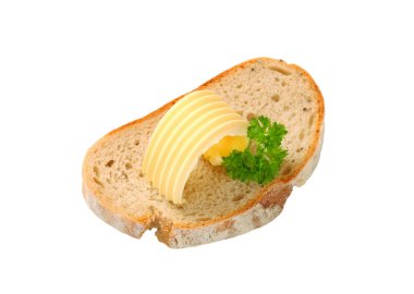 tereyağı curl ile ekmek