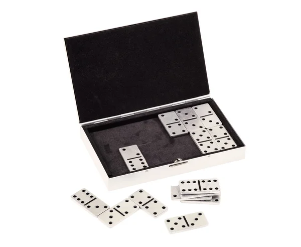 Domino i fallet — Stockfoto