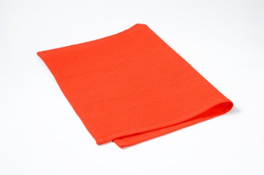 Kırmızı yer minderi