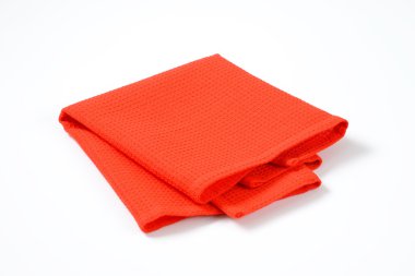 Kırmızı yer minderi