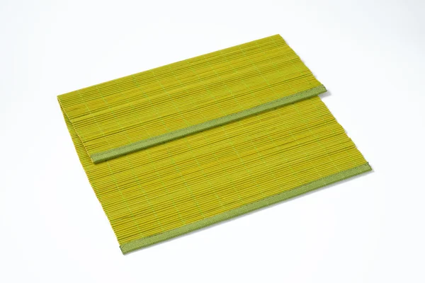 Grön bambu bordstablett — Stockfoto