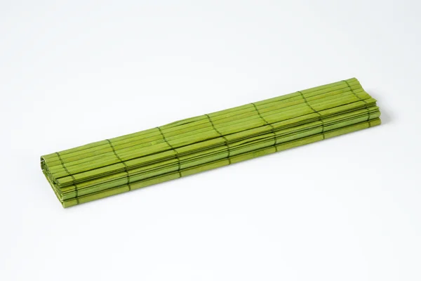 Mantel de bambú verde — Foto de Stock