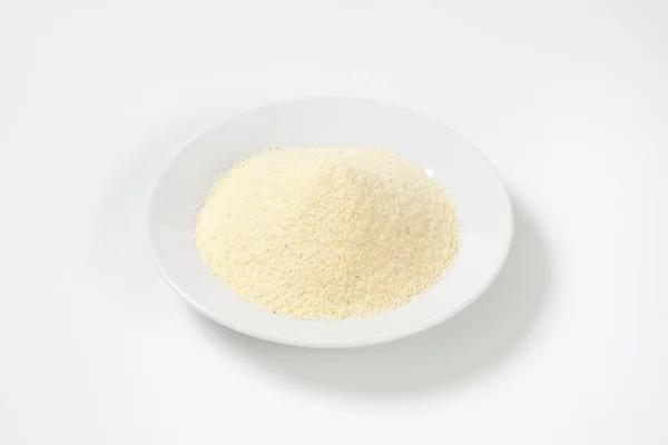 White hominy grits — Stock Photo, Image