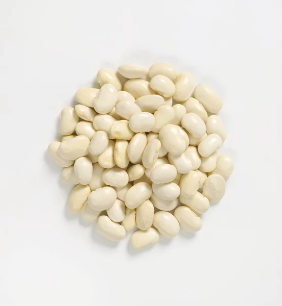 Raw white beans — Stock Photo, Image