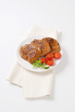 domuz pirzolası ovuşturdu ot