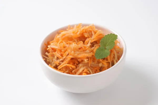 Apple моркви Салат — стокове фото