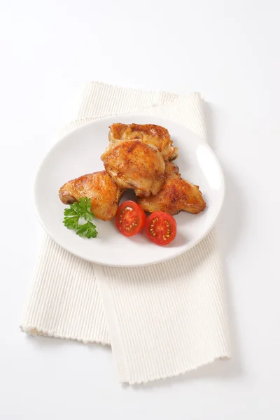 Cosce di pollo arrosto — Foto Stock