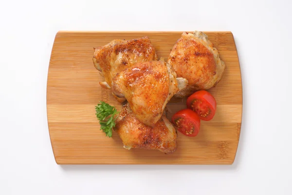 Cosce di pollo arrosto — Foto Stock