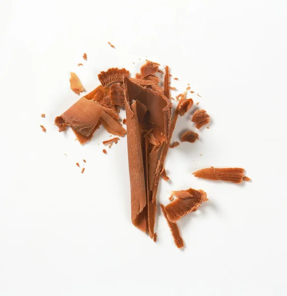 Virutas de chocolate con leche —  Fotos de Stock