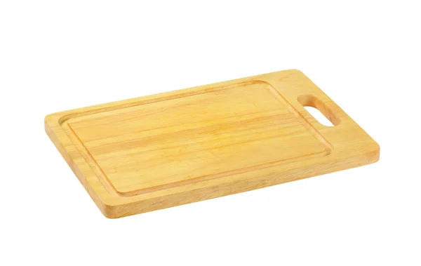 Cutting board with groove — Stock Photo, Image