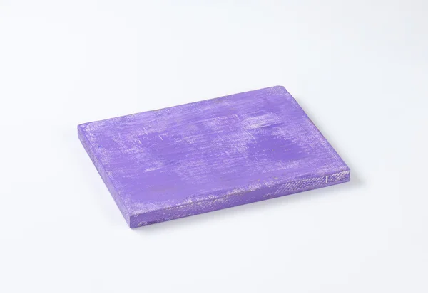 Violettes Schneidebrett — Stockfoto
