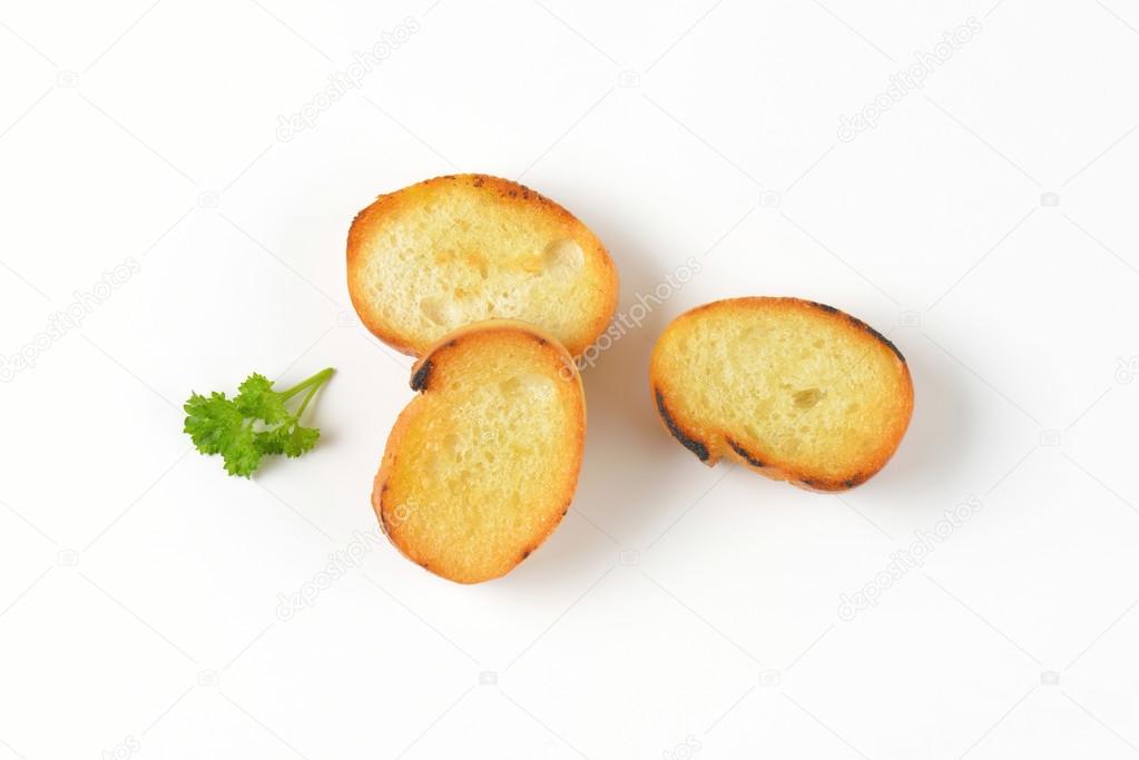 Pan fried bread slices Stock Photo by ©ajafoto 117166786