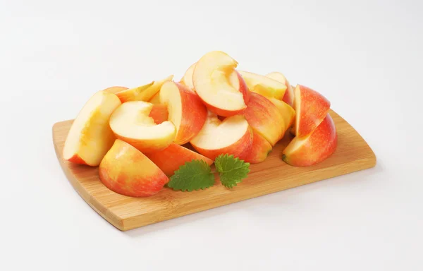 Manzana fresca en rodajas — Foto de Stock