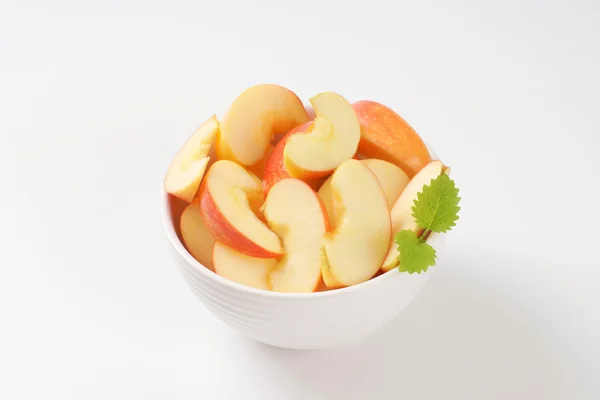 Manzana fresca en rodajas — Foto de Stock