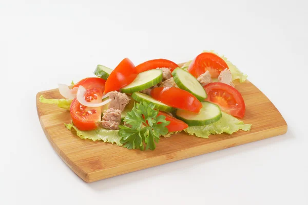 Plantaardige tonijnsalade — Stockfoto