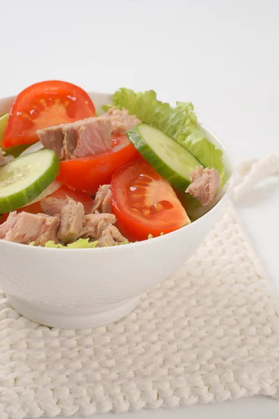 Vegetable tuna salad — Stock Photo, Image