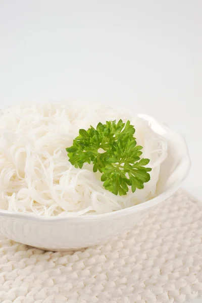 Fideos de arroz cocidos — Foto de Stock
