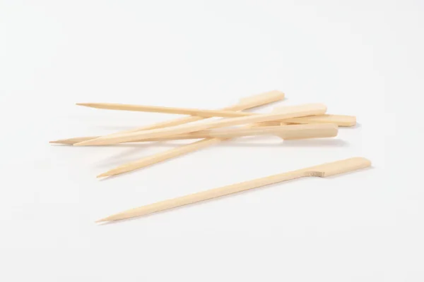 Wood handle skewers — Stock Photo, Image