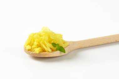 kaşık Rendelenmiş zencefil