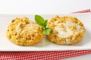 Bademli kek kurabiye