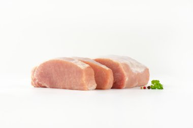 Ham kemiksiz domuz loin
