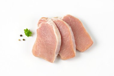 kemiksiz domuz loin pirzola