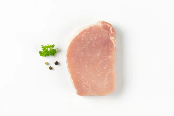 Boneless pork loin chop — Stock Photo, Image