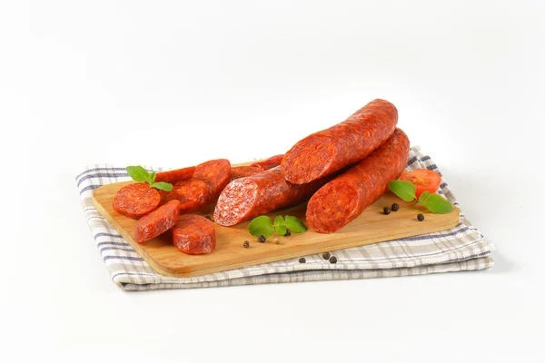 Saucisses hongroises Csabai — Photo